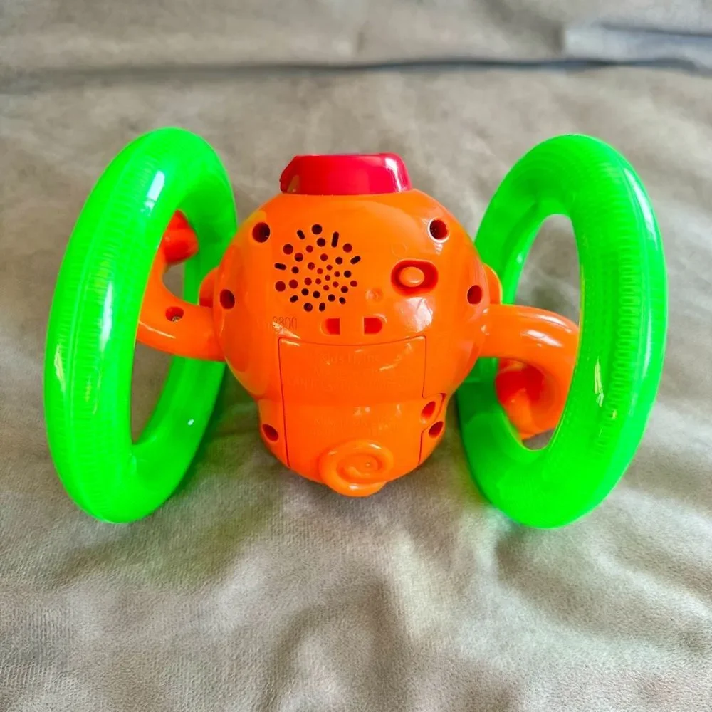 Bright Starts Roll & Glow Monkey Baby Toddler Toy
